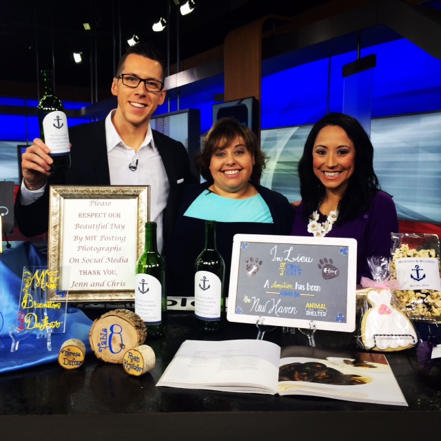 Your Wedding Details – have fun! On the set of CT STYLE with Teresa Dufour and Ryan Krisafer!